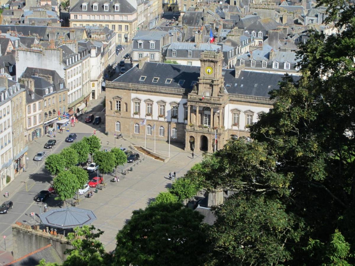Votre Escale Terre Et Mer Coeur De Ville Morlaix Exterior foto